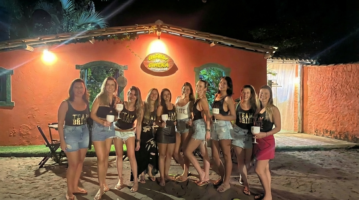 Pousada em Caraíva com piscina